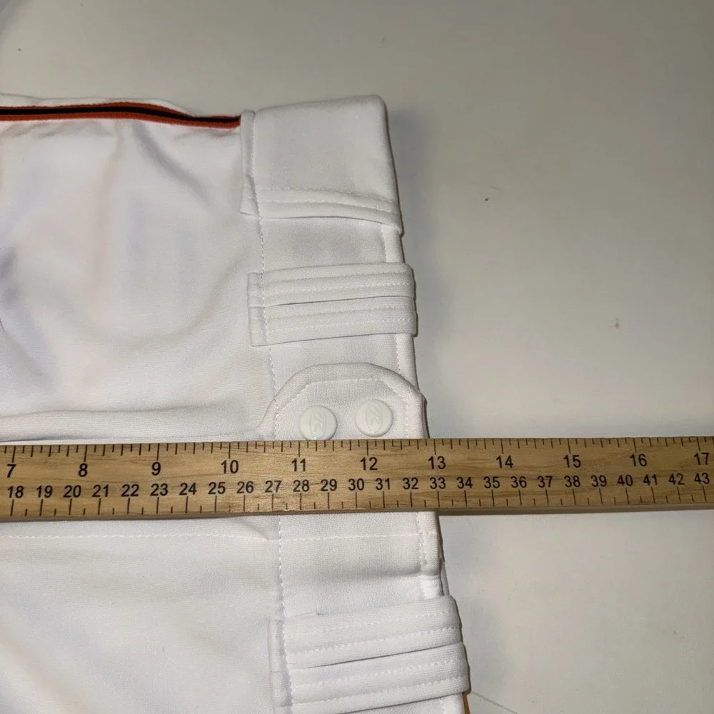 NWT Rawlings Baseball Pants Men Small White Knicker BP150K Piping Cobra Logo